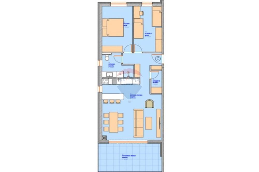 Stan-Apartman - Za prodaju - Umag, Hrvatska - AP 1.kat PLAVI.jpg - 300261087-170