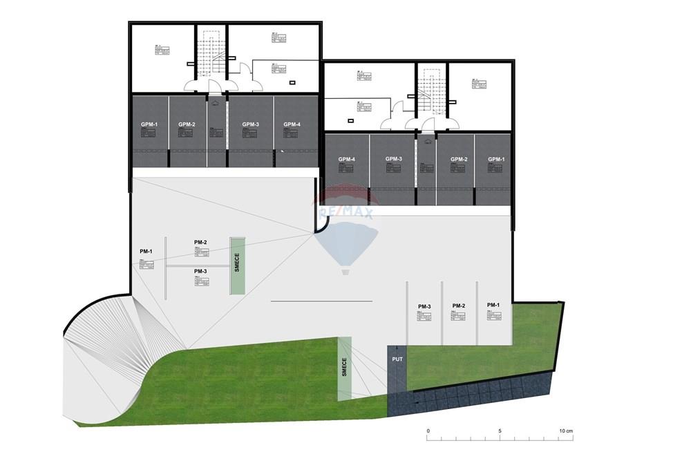 Stan-Apartman - Za prodaju - Lovran, Hrvatska - Tlocrt garaže, vanjskog parkinga i ostave.jpg - 300421024-920