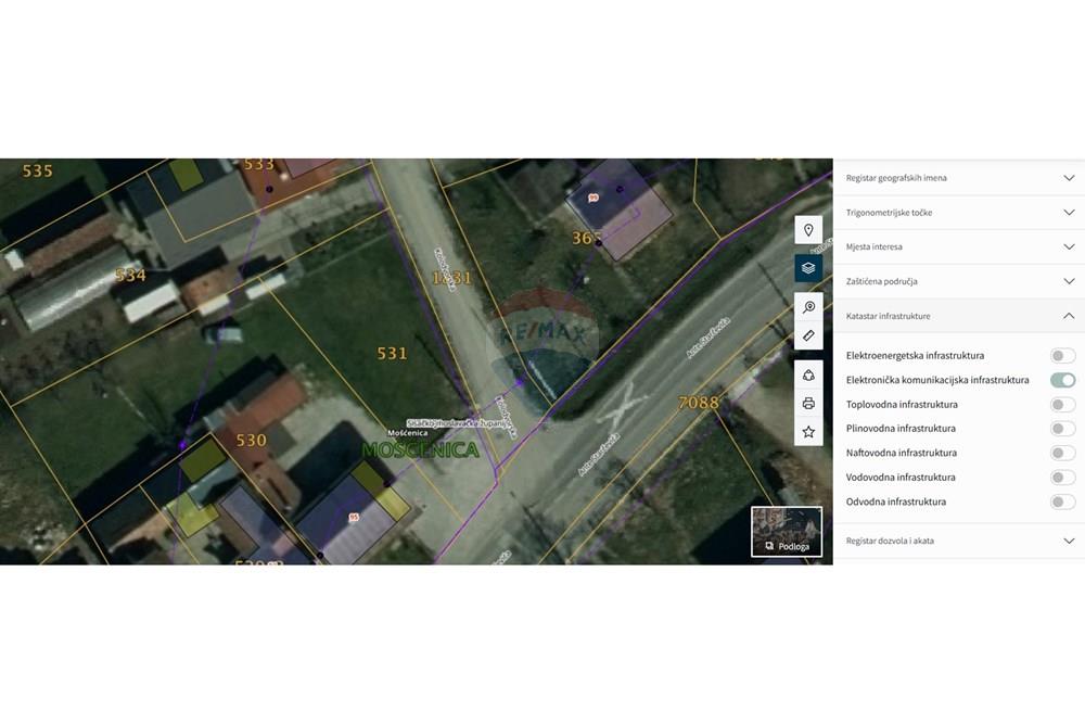 Građevinsko zemljište - Za prodaju - Petrinja, Hrvatska - Elektronička komunikacijska infrastruktura jpg.jpg - 300761001-273