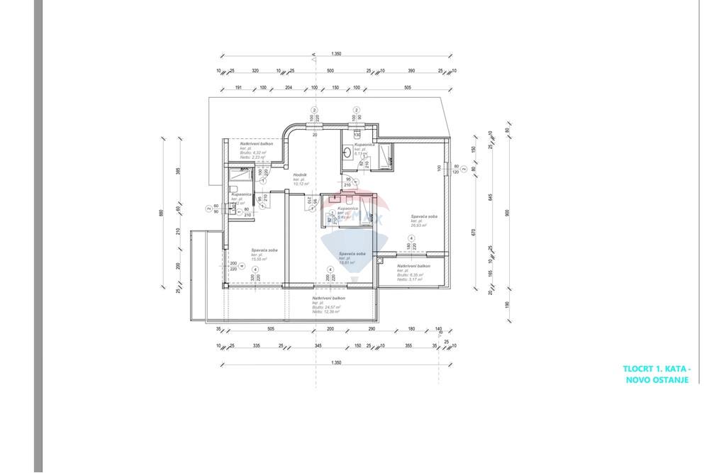 Kuća  - Za prodaju - Lovran, Hrvatska - Tlocrt 1. kata.jpg - 300421024-872