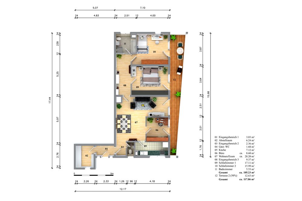 Prédio Habitacional - Apartamento com Jardim - Eppstein - Germany - 24 - 320891002-141