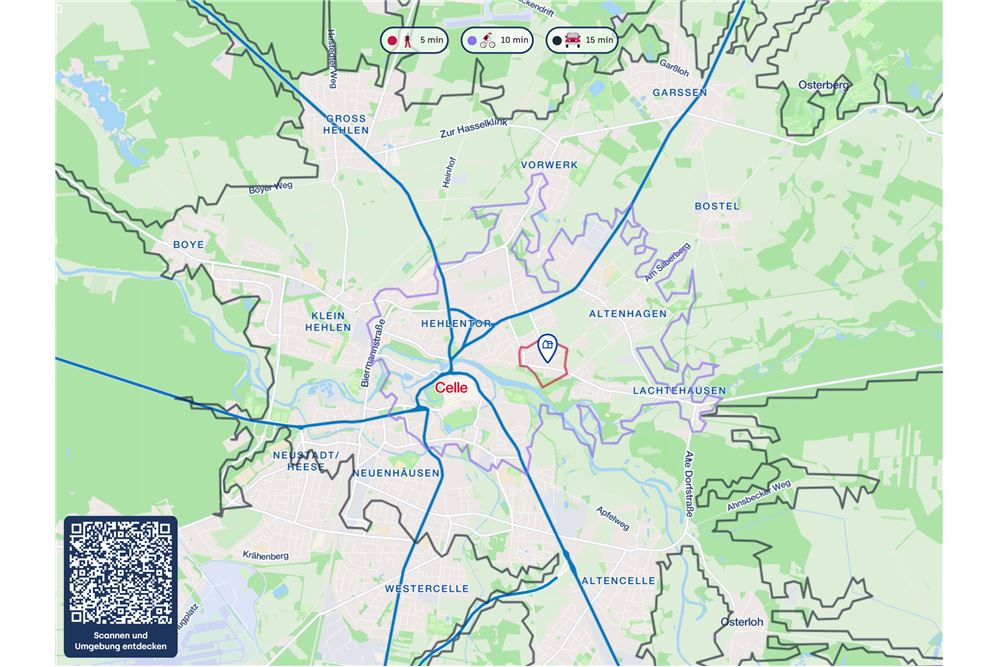 Residential - ਕੌਂਡੋ/ਅਪਾਰਟਮੈਂਟ - Celle - Germany - 17 - 341051006-345