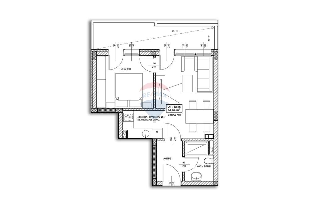 ਕੌਂਡੋ/ਅਪਾਰਟਮੈਂਟ - ਵਿਕਰੀ ਲਈ - гр. Поморие, Област Бургас, България - ap25.jpg - 360291028-26