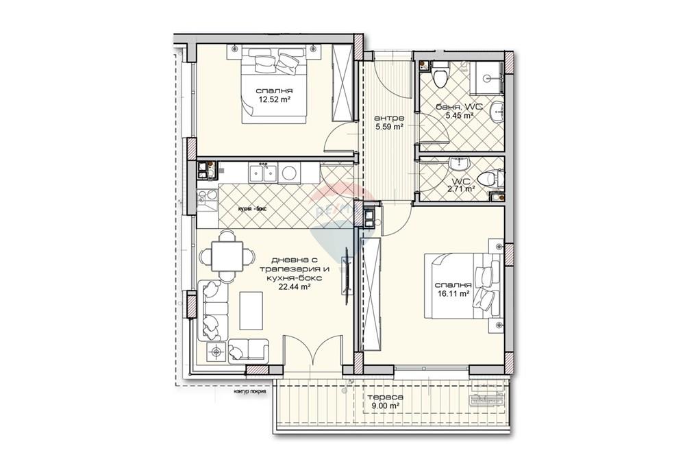 Апартамент - За продажба - гр. Варна, Област Варна, България - 3ст Рубин.jpg - 360391046-34