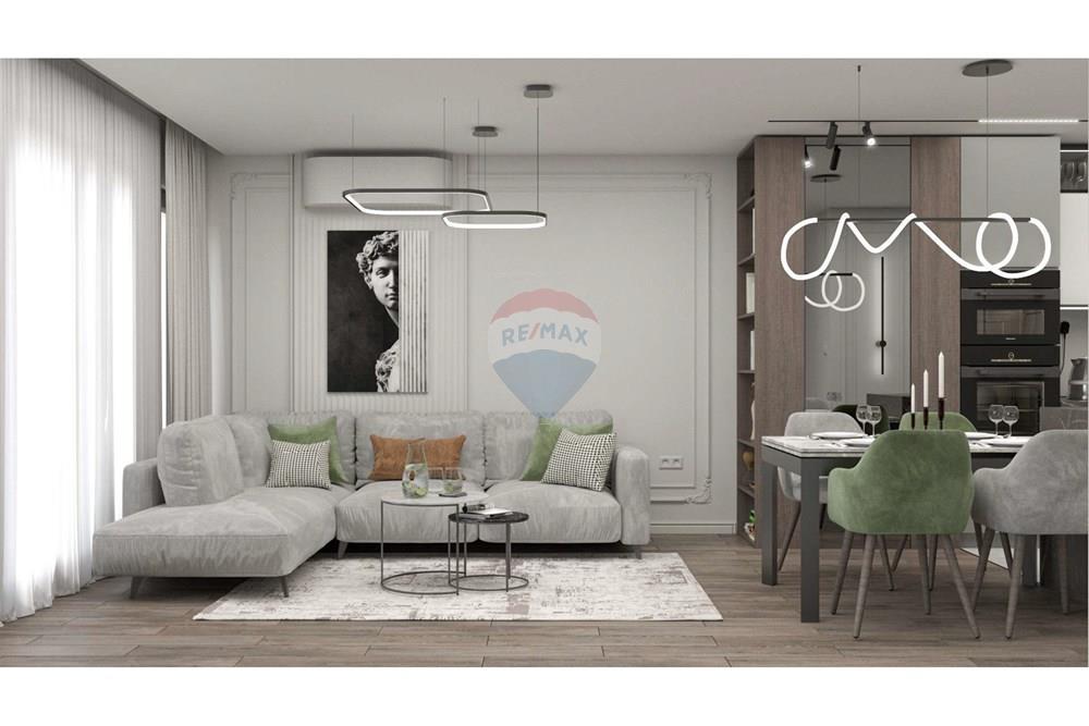 Мезонет - За продажба - гр. Варна, Област Варна, България - living room.jpg - 360481026-10