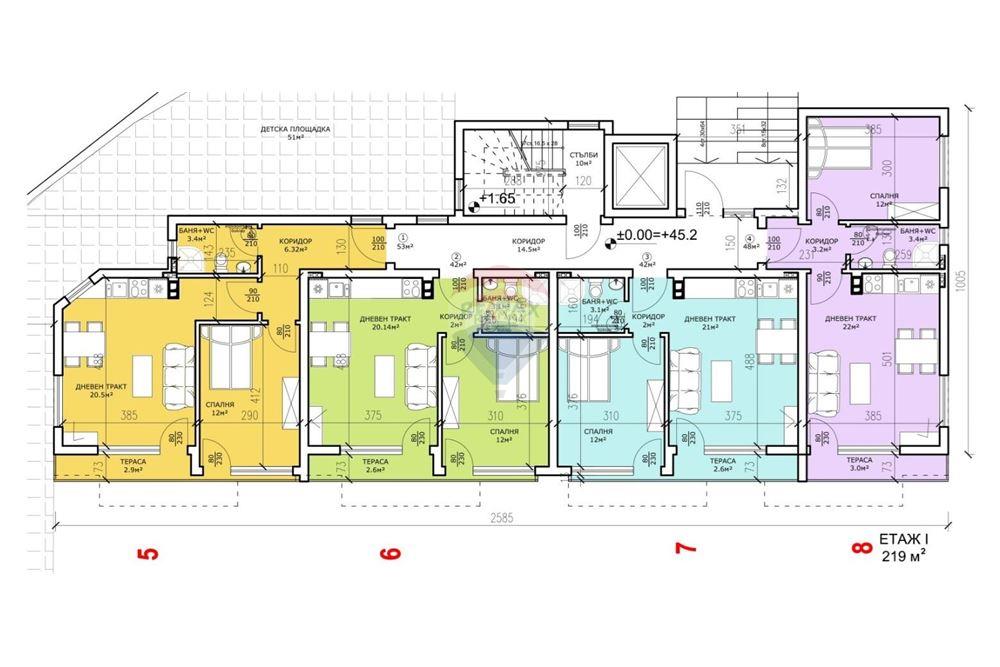 콘도/아파트 - 매각용 - м-т Кабакум, Област Варна, България - 5 - 360471005-65