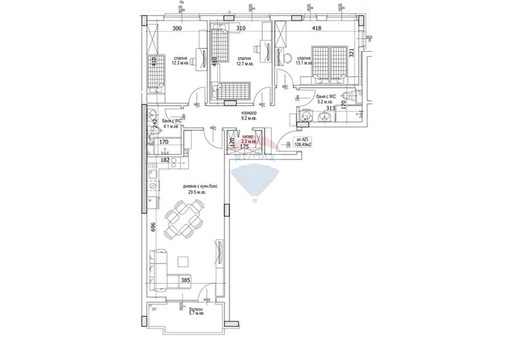 Апартамент - За продажба - гр. Варна, Област Варна, България - а25.jpg - 360391002-179