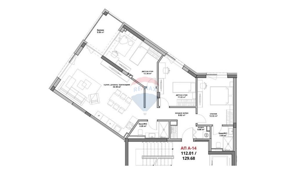 Апартамент - За продажба - гр. София, Област София град, България - Verde ap A14.jpg - 360411001-97