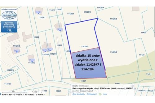 Działka budowlana - Sprzedaż - Sól-Kiczora, Polska - 65 - 800061103-162