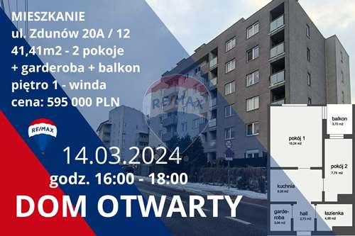Sprzedaż-Mieszkanie-20A Zdunów  - Łagiewniki-Borek Fałęcki  -  Kraków, Polska-800241010-84