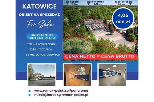 Sprzedaż-Biuro-POD MŁYNEM  - Dąbrówka Mała  -  Katowice, Polska-800161017-6