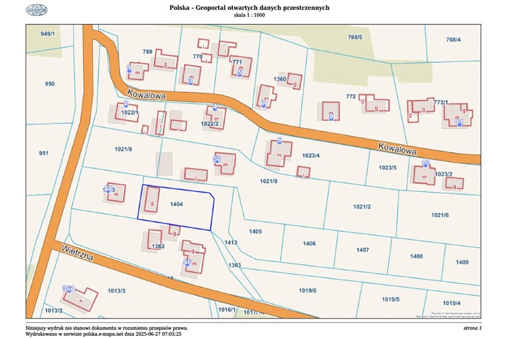 Działka budowlana - Sprzedaż - Witkowice, Polska - 1751093053633-6a1b62b0-a41a-48c7-bd14-ce5814850aba_1.jpg - 800061127-22
