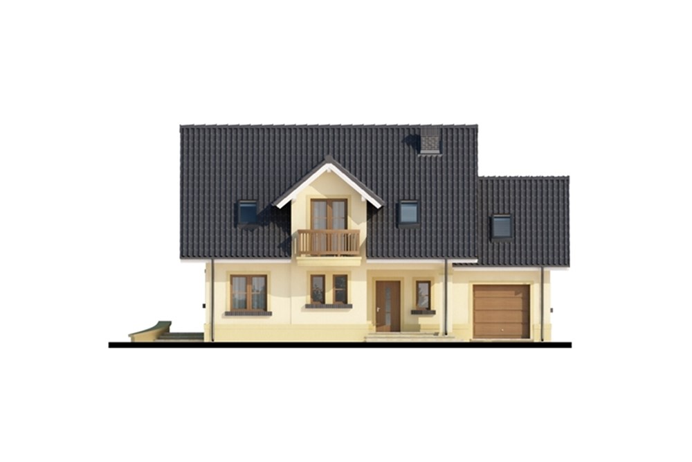 Dom wolnostojący - Sprzedaż - Cieszyn, Polska - elevation_left_145.jpg - 470131058-371