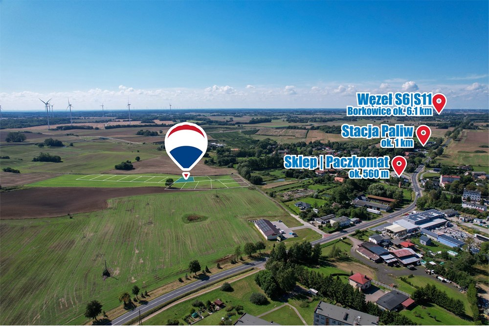 Działka budowlana - Sprzedaż - Będzino, Polska - 4.jpg - 470281002-223