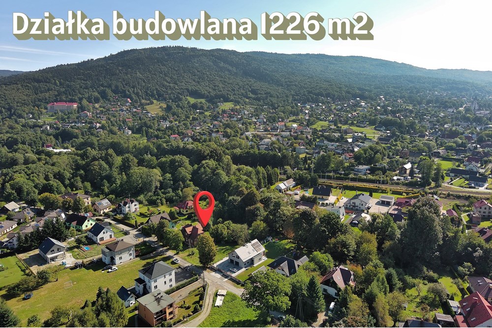 Działka budowlana - Sprzedaż - Wilkowice, Polska - WILK_051D.JPG - 800061127-29