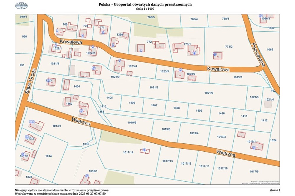 Działka budowlana - Sprzedaż - Witkowice, Polska - 1409.jpg - 800061127-21