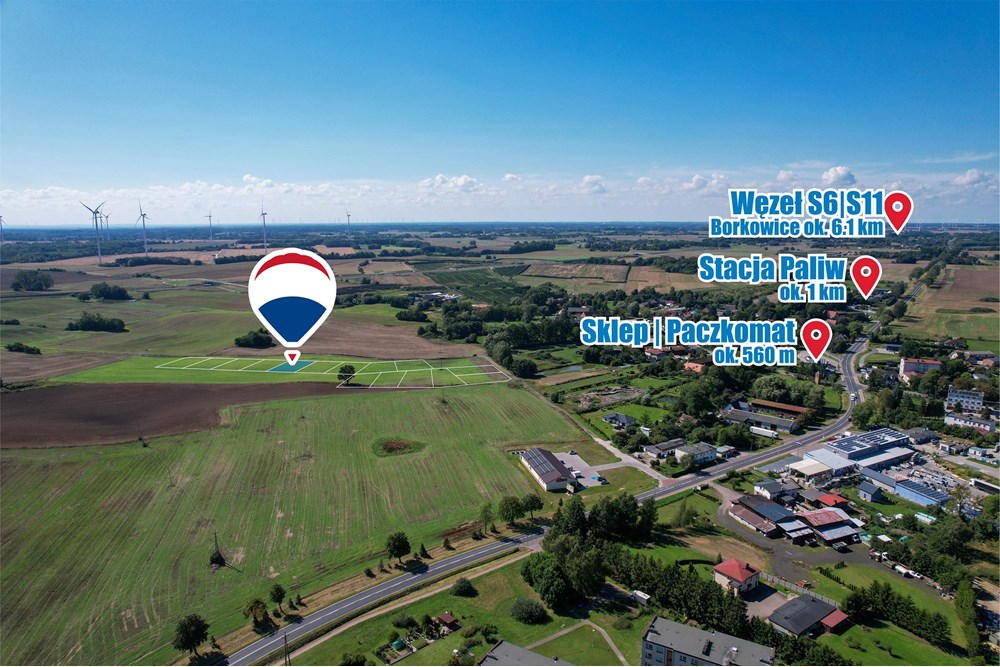 Działka budowlana - Sprzedaż - Będzino, Polska - 4.jpg - 470281002-231