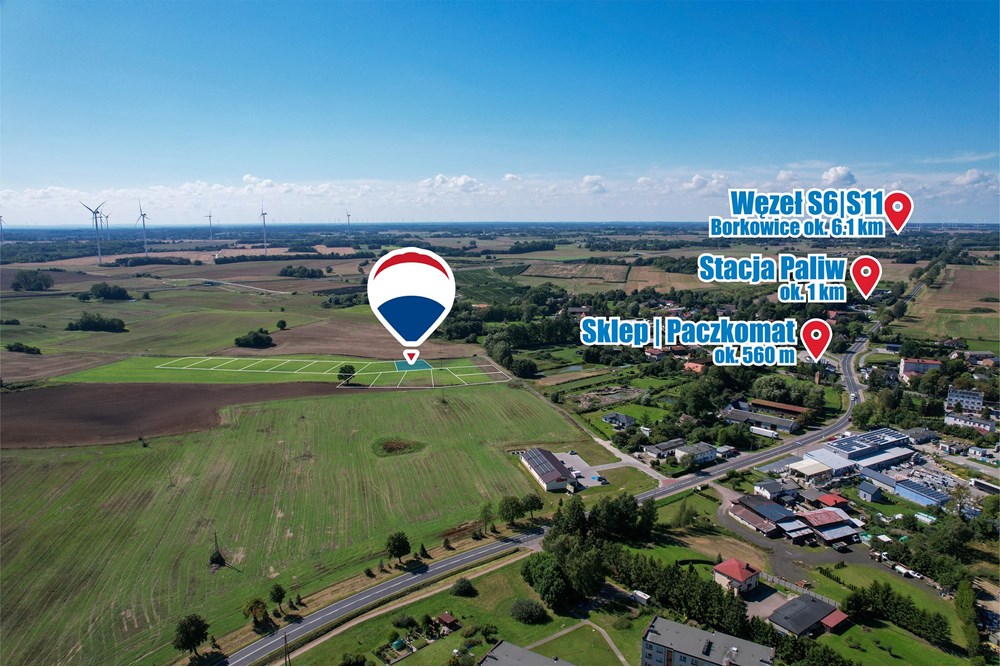 Działka budowlana - Sprzedaż - Będzino, Polska - 4.jpg - 470281002-224