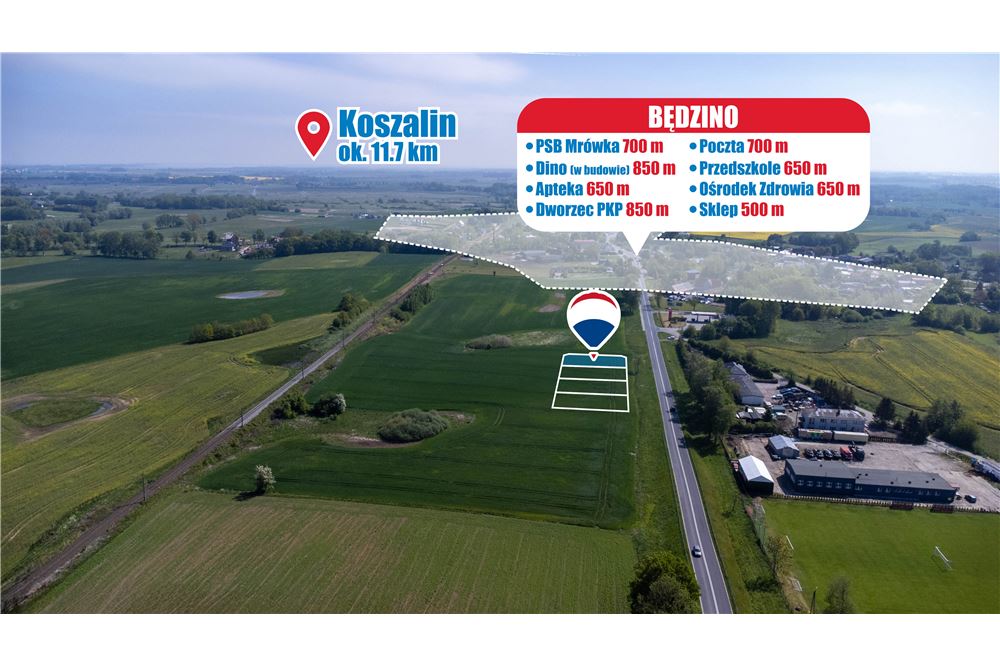 Działka budowlana - Sprzedaż - Będzino, Polska - 5 - 470281002-193