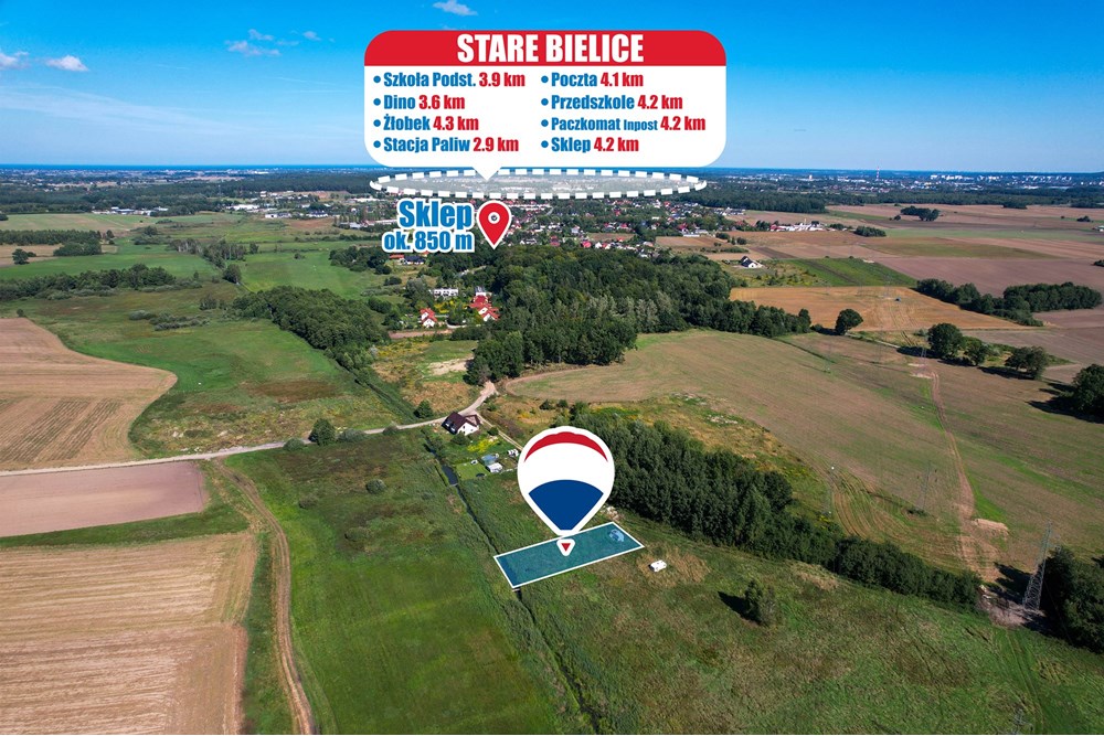 Działka budowlana - Sprzedaż - Nowe Bielice, Polska - 1.jpg - 470281009-61