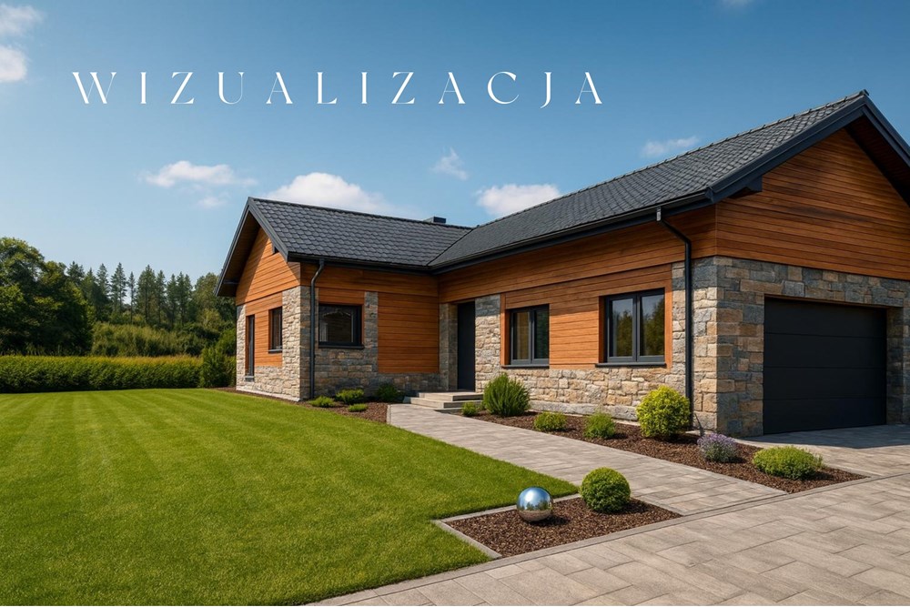 Dom wolnostojący - Sprzedaż - Poręba, Polska - Poręba - wizualizacja.jpg - 800271023-21