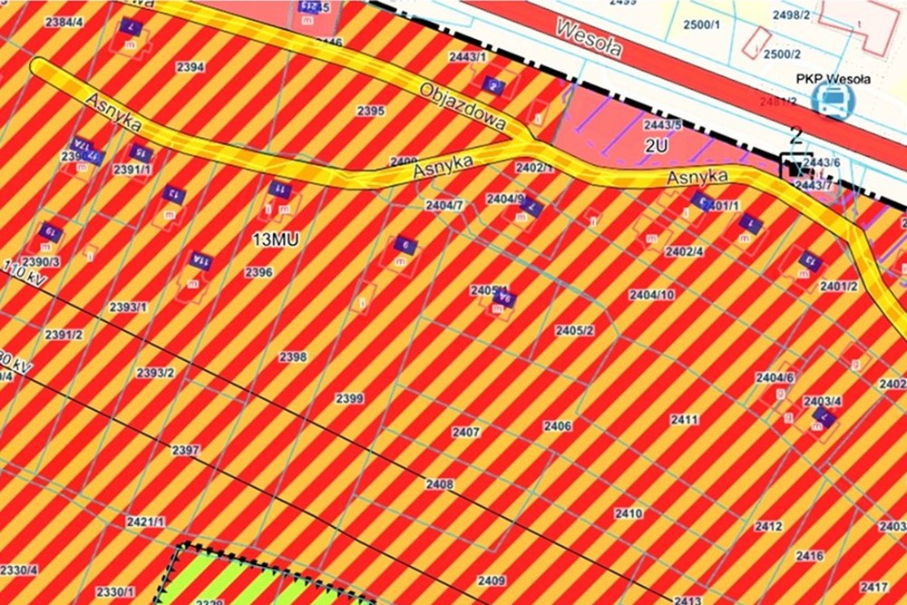 Działka budowlana - Sprzedaż - Pietrzykowice, Polska - plan Asnyka.jpg - 800061133-8