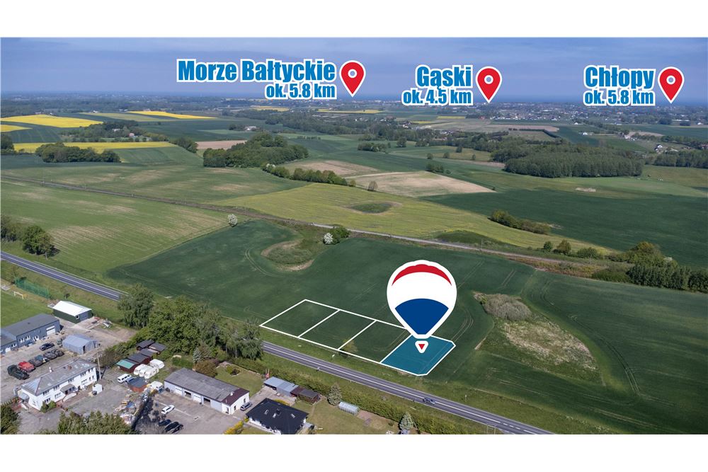 Działka budowlana - Sprzedaż - Będzino, Polska - 2 - 470281002-193