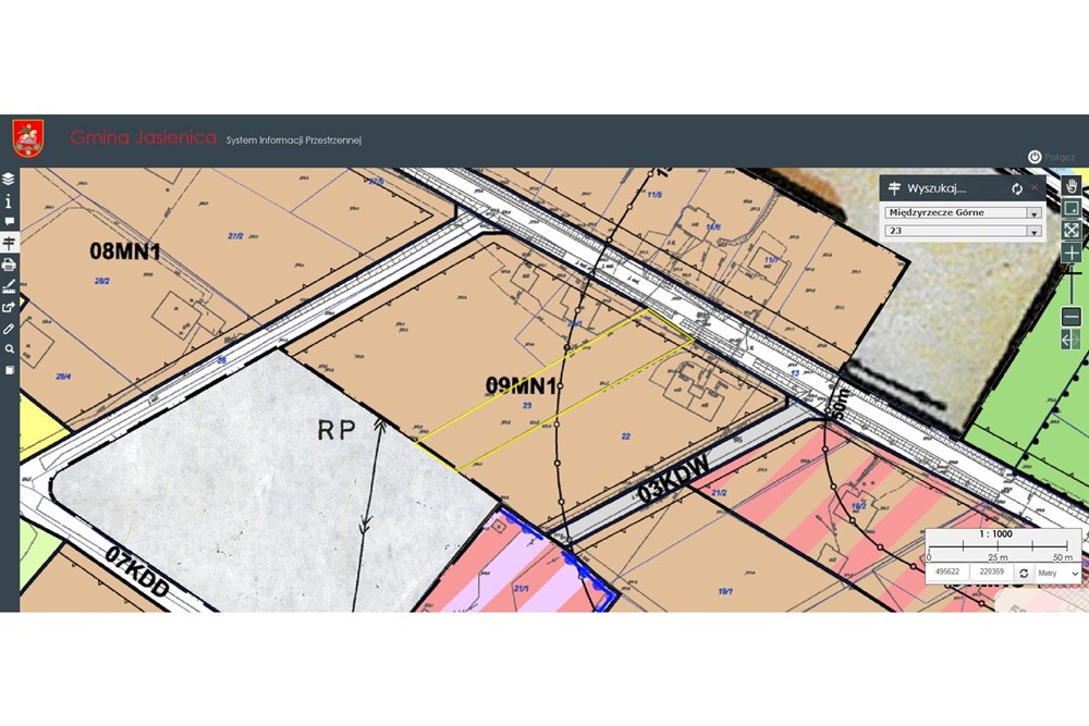 Działka budowlana - Sprzedaż - Międzyrzecze Górne, Polska - MG785 mpzp.jpg - 800061129-14