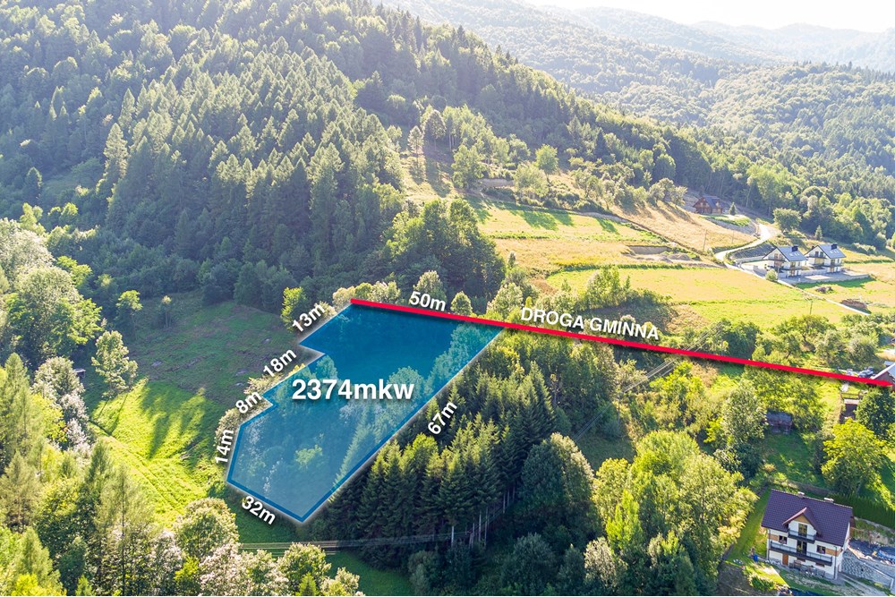 Działka budowlana - Sprzedaż - Tylmanowa, Polska - DJI_0010-Edit.jpg - 800091057-7