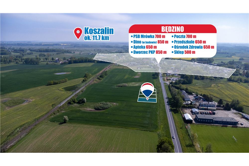 Działka budowlana - Sprzedaż - Będzino, Polska - 9 - 470281002-197