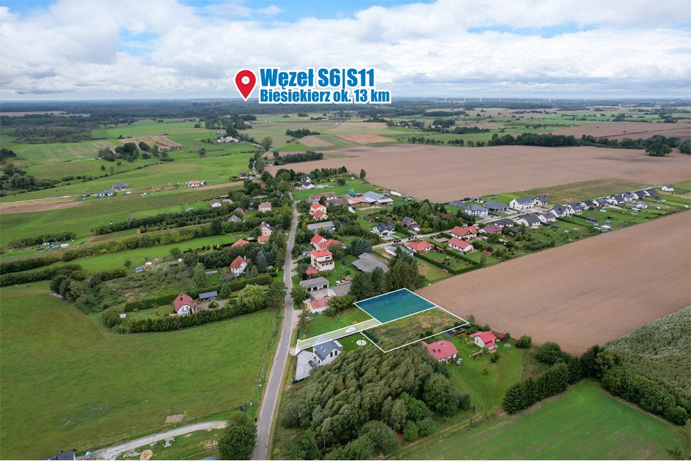 Działka budowlana - Sprzedaż - Biesiekierz, Polska - 2.jpg - 470281009-66