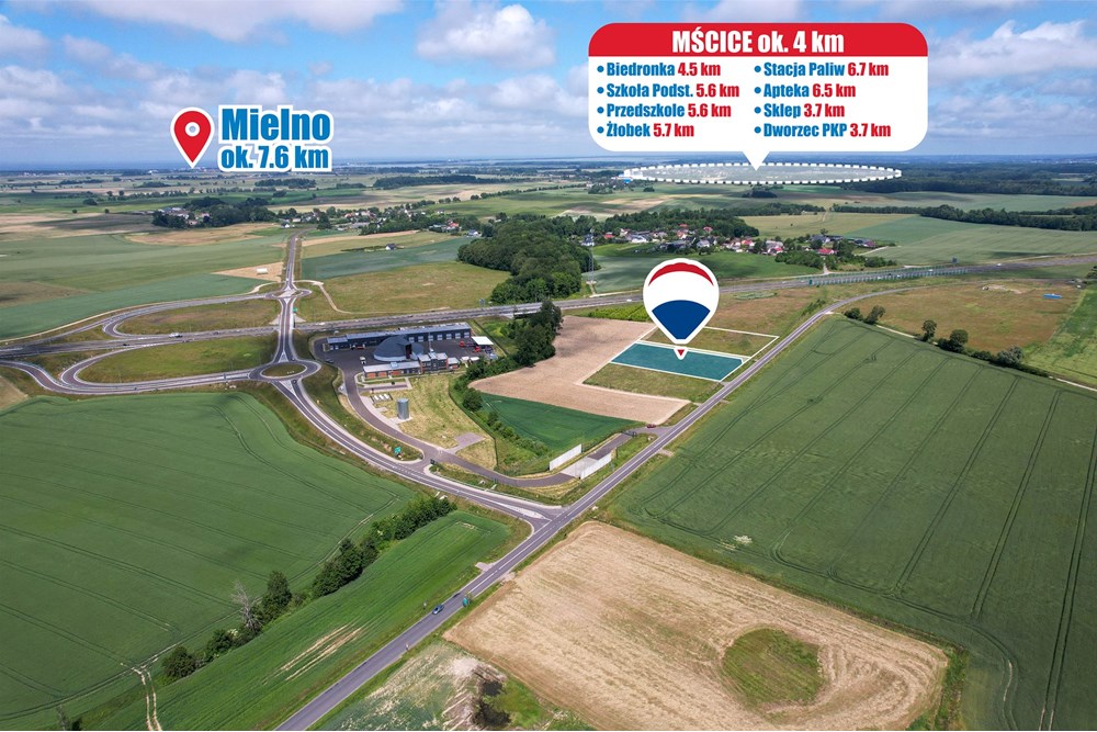 Działka budowlana - Sprzedaż - Dobre, Polska - 1.jpg - 470281002-208