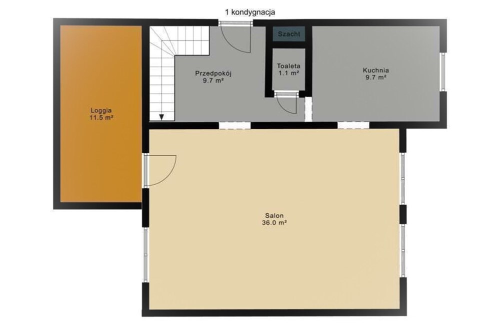 Mieszkanie dwupoziomowe - Sprzedaż - Łódź, Polska - 1.jpg - 470191057-40