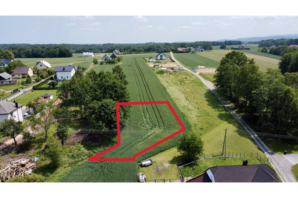 Działka budowlana - Sprzedaż - Witkowice, Polska - 1405 obrys.JPG - 800061127-21