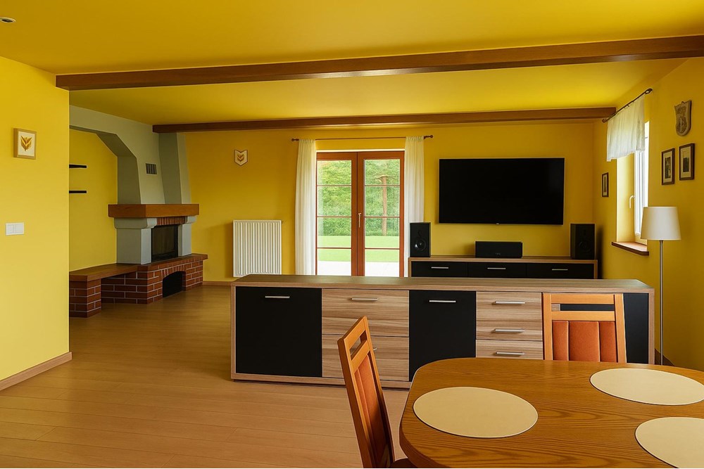 Dom jednorodzinny - Sprzedaż - Cieszyn, Polska - A_photograph_showcases_a_spacious_living_and_dinin.jpeg - 800061121-13