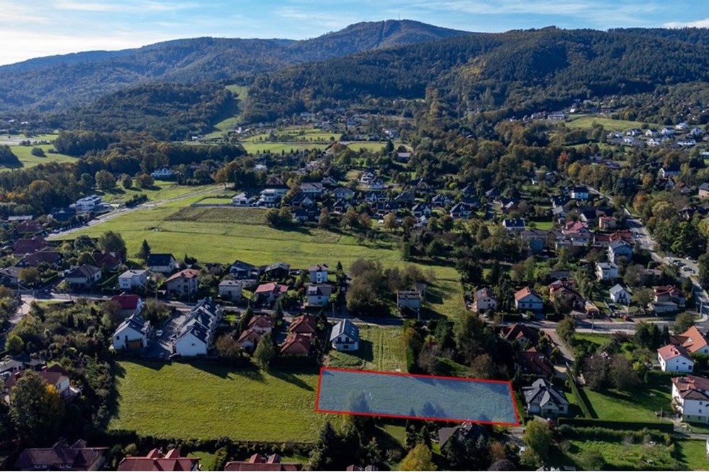 Działka budowlana - Sprzedaż - Bielsko-Biała, Polska - całość obrys 2.jpg - 800061103-181