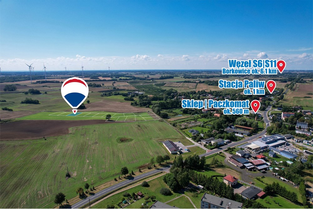 Działka budowlana - Sprzedaż - Będzino, Polska - 4.jpg - 470281002-233