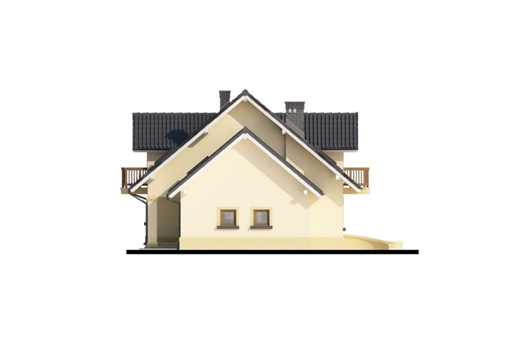 Dom wolnostojący - Sprzedaż - Cieszyn, Polska - elevation_right_145.jpg - 470131058-371