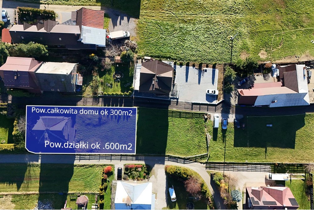 Dom wolnostojący - Sprzedaż - Poronin, Polska - Zdjęcie Kościuszki dom obrys.jpg - 470151042-13