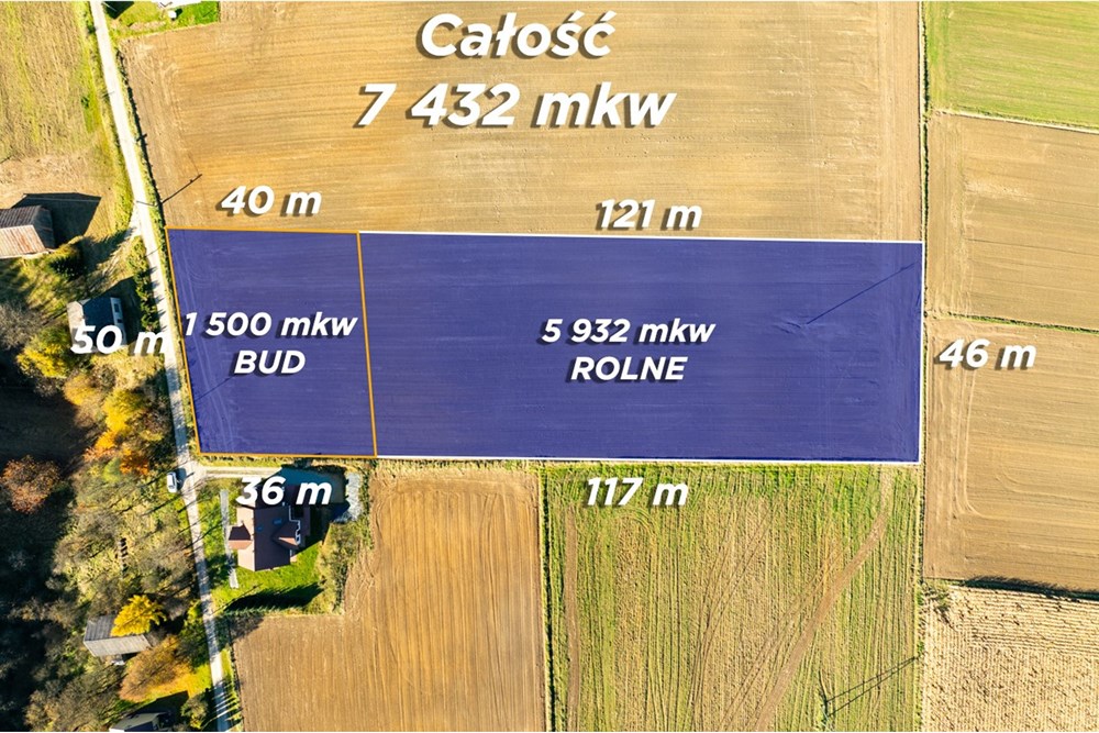 Działka budowlana - Sprzedaż - Stoki, Polska - 20251031-DJI_0008-HDR.jpg - 800241032-76