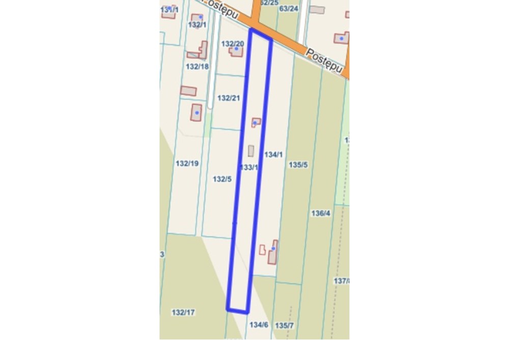 Działka budowlana - Sprzedaż - Izabela, Polska - Rzut z mapy.jpg - 470271010-3