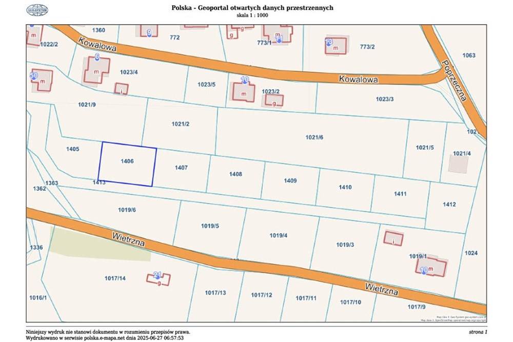 Działka budowlana - Sprzedaż - Witkowice, Polska - 1751091748081-65c41b5d-8cdf-4c1b-b7e5-032009deee7a_1.jpg - 800061127-18