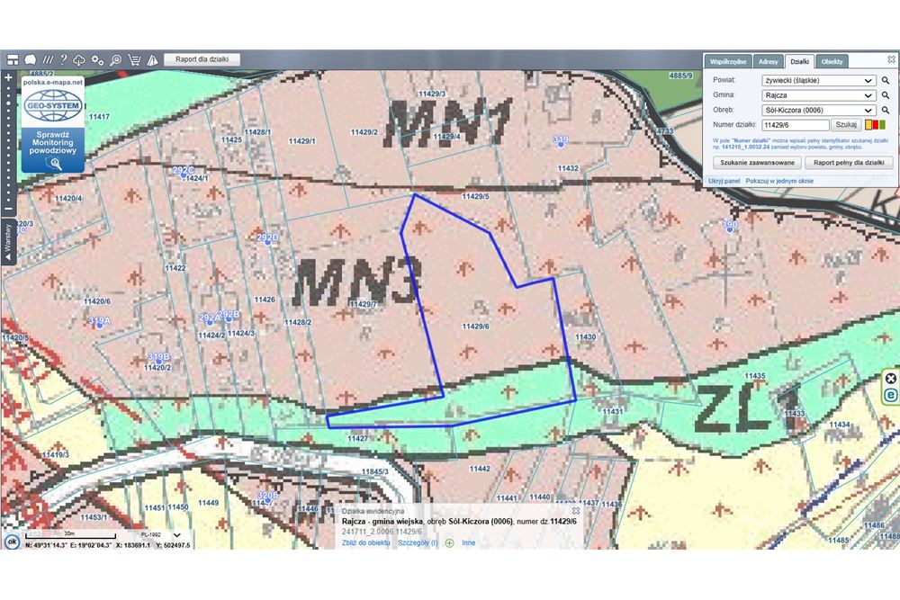 Działka budowlana - Sprzedaż - Sól-Kiczora, Polska - 65 - 800061103-143