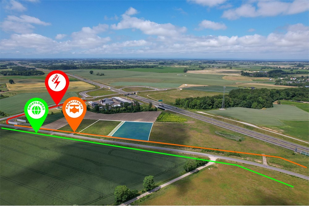 Działka budowlana - Sprzedaż - Dobre, Polska - 3.jpg - 470281002-201