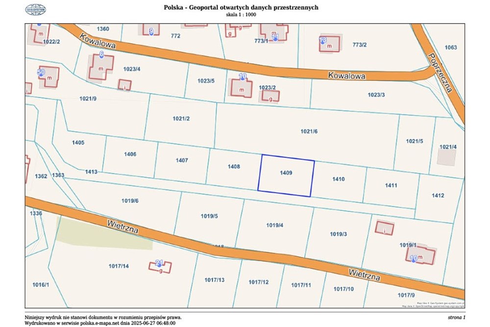 Działka budowlana - Sprzedaż - Witkowice, Polska - 1751005675704-b6080869-29f2-4e12-a813-2d9a0297b84c_1.jpg - 800061127-15