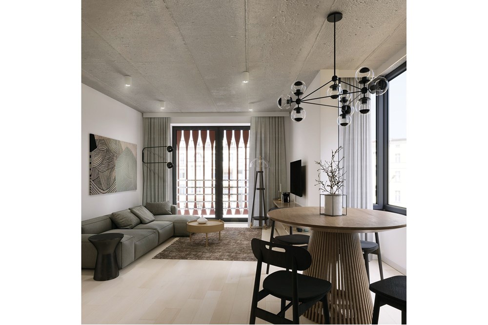 Mieszkanie - Sprzedaż - Bielsko-Biała, Polska - Salon.jpeg - 470131112-14