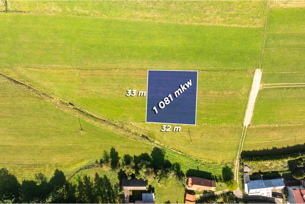 Działka budowlana - Sprzedaż - Harklowa, Polska - 20250912-DJI_0494-HDR.jpg - 800091040-97