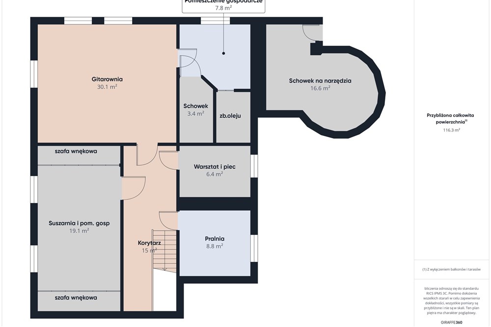 Dom wolnostojący - Sprzedaż - Łódź, Polska - rzut piwnicy_pop.jpg - 470291004-251