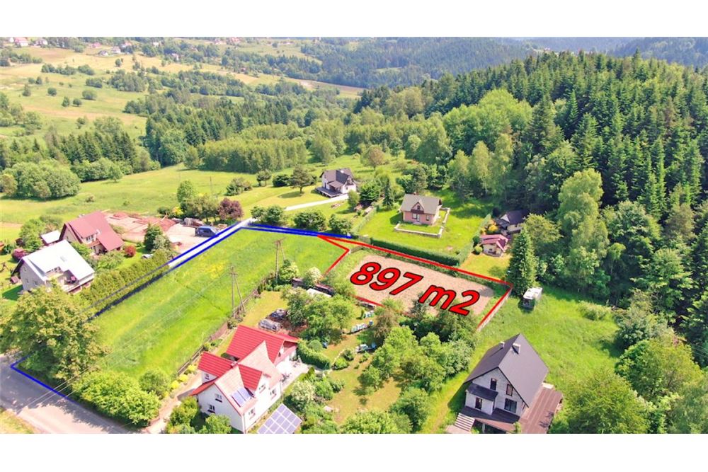 Działka budowlana - Sprzedaż - Zawoja, Polska - 1 - 800041001-884