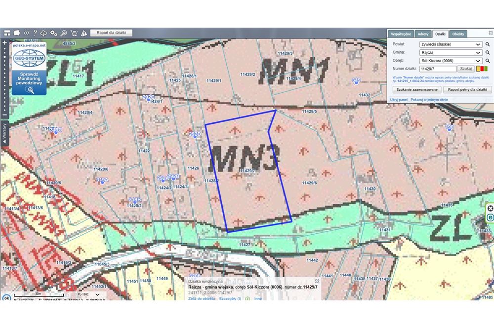 Działka budowlana - Sprzedaż - Sól-Kiczora, Polska - 64 - 800061103-143
